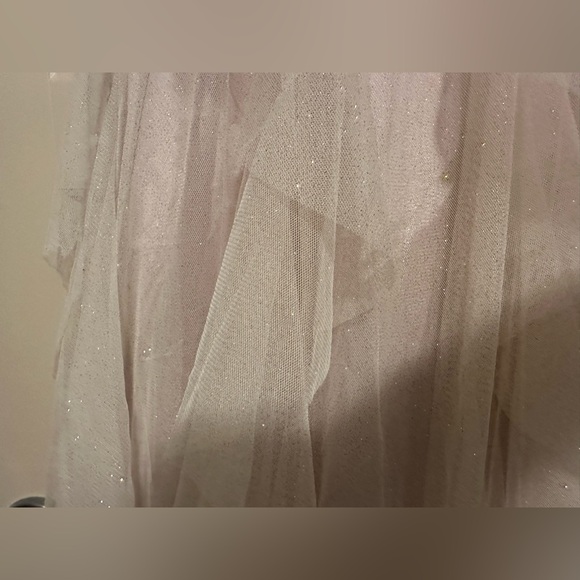 Le Chateau Sparkling Mauve Evening Gown - Picture 3 of 14